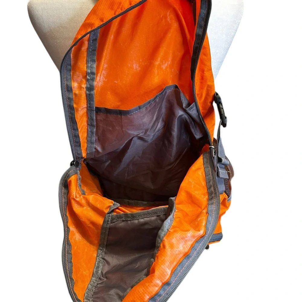 Olar Hike Orange & Gray Backpack, Durable Fabric, Padded Straps perfect 4 hiking